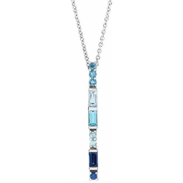 Baguette Bar Necklace or Slide Pendant Arnold's Jewelry and Gifts Logansport, IN