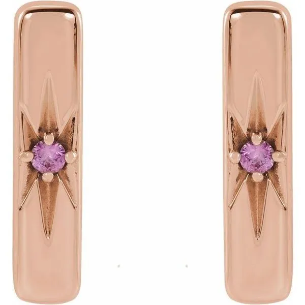 Accented Bar Earrings Image 2 Cherry Street Jewelers Tulsa, OK