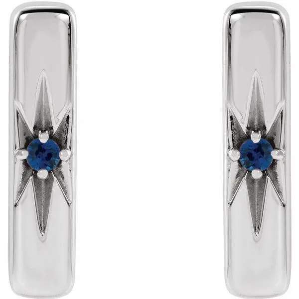 Accented Bar Earrings Image 2 Long Jewelers Chesapeake, VA