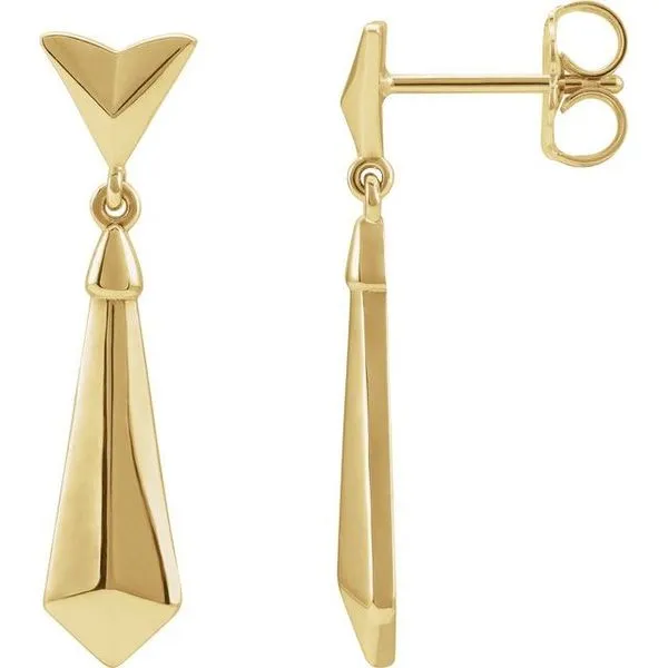 Geometric Dangle Earrings J. Meredith Jewelers Delafield, WI