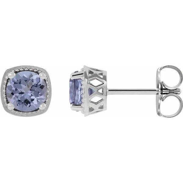 Round 4-Prong Earrings D'Errico Jewelry Scarsdale, NY