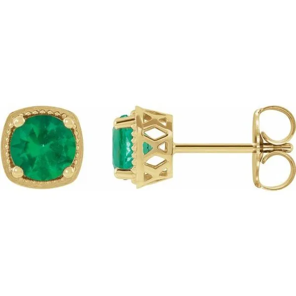 Round 4-Prong Earrings Arlene's Fine Jewelry Vidalia, GA