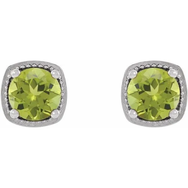 Round 4-Prong Earrings Image 2 Michael's Jewelry North Wilkesboro, NC