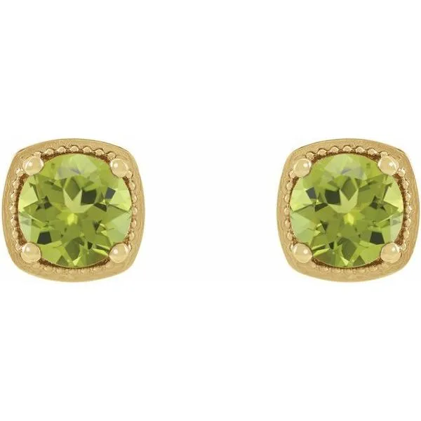 Round 4-Prong Earrings Image 2 Michael's Jewelry North Wilkesboro, NC