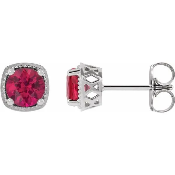 Round 4-Prong Earrings Henry B. Ball Jewelers Canton, OH