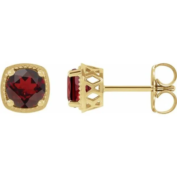 Round 4-Prong Earrings Woelk's House of Diamonds Russell, KS