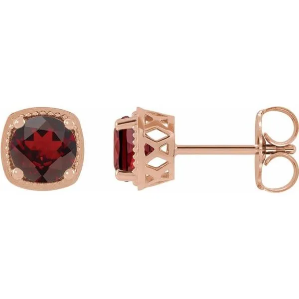 Round 4-Prong Earrings Cherry Street Jewelers Tulsa, OK