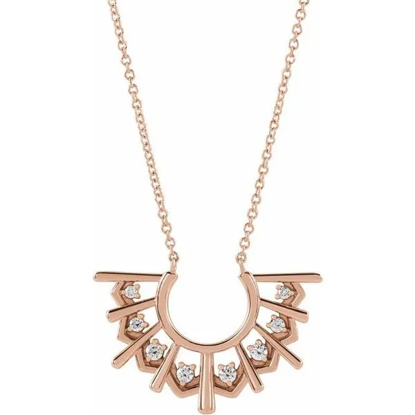 Fan Necklace James & Williams Jewelers Berwyn, IL