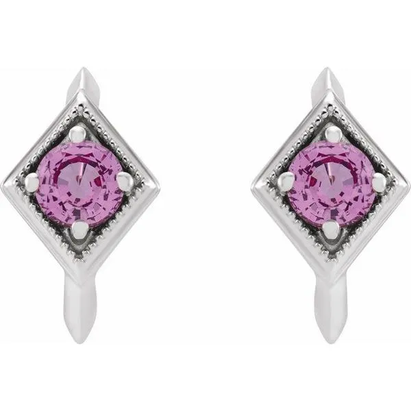 Geometric Hoop Earrings Image 2 Rasmussen Jewelers Spanish Fork, UT