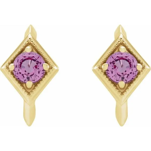 Geometric Hoop Earrings Image 2 Hopman Jewelers Elkhart, IN