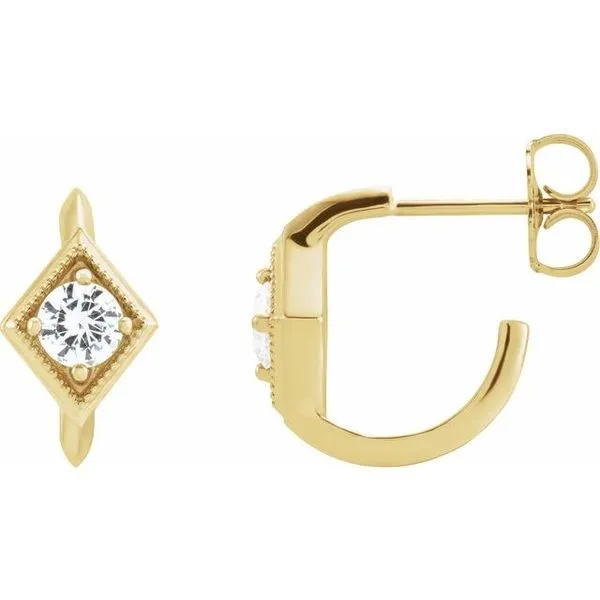 Geometric Hoop Earrings Michael's Jewelry North Wilkesboro, NC