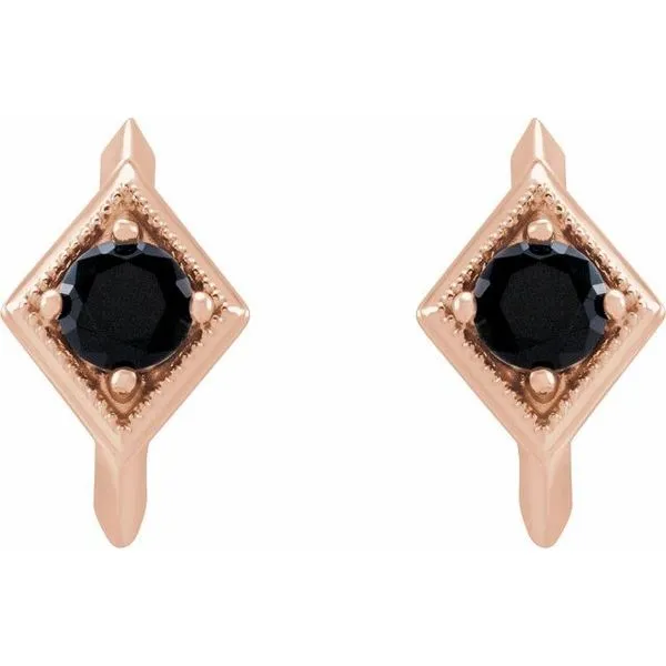 Geometric Hoop Earrings Image 2 Michael's Jewelry North Wilkesboro, NC