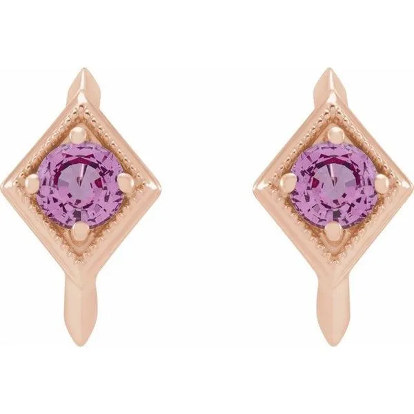 Geometric Hoop Earrings Image 2 Michael's Jewelry North Wilkesboro, NC