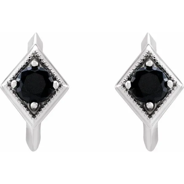 Geometric Hoop Earrings Image 2 Milan's Jewelry Inc Sarasota, FL