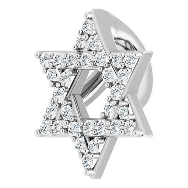 Star of David Pendant Image 2 Diny's Jewelers Middleton, WI