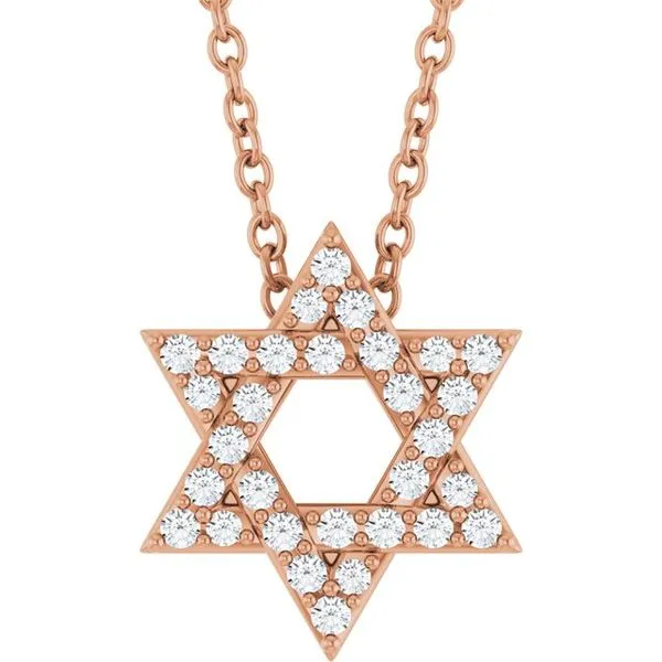 Star of David Necklace Diny's Jewelers Middleton, WI