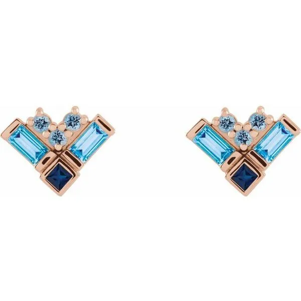 Cluster Earrings Image 2 Michael's Jewelry North Wilkesboro, NC