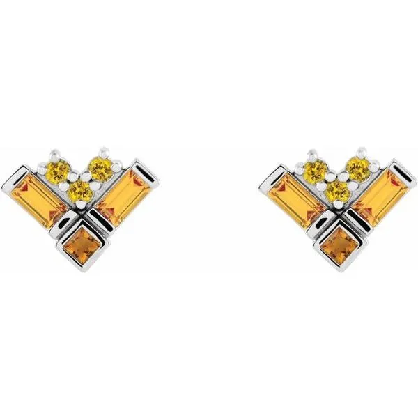 Cluster Earrings Image 2 Michael's Jewelry North Wilkesboro, NC