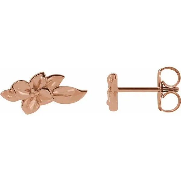 Flower Earrings Long Jewelers Chesapeake, VA