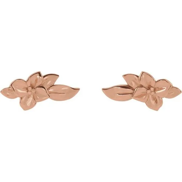 Flower Earrings Image 2 Rasmussen Jewelers Spanish Fork, UT