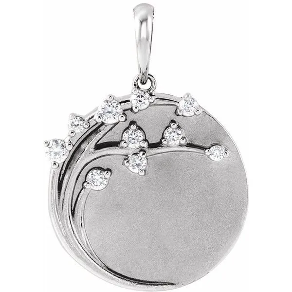 Engravable Family Tree Pendant Delfine's Jewelry Charleston, WV