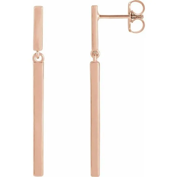 Articulated Bar Earrings James & Williams Jewelers Berwyn, IL