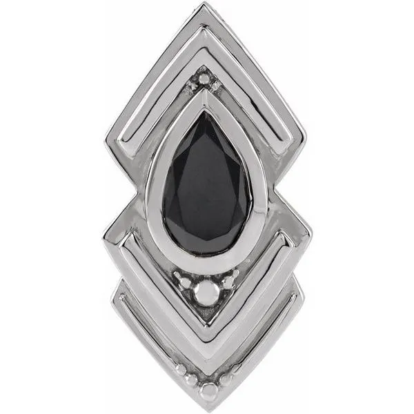 Bezel-Set Geometric Pendant Hopman Jewelers Elkhart, IN