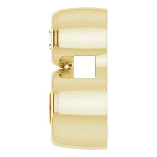 Bezel-Set Necklace or Slide Pendant Image 3 Rasmussen Jewelers Spanish Fork, UT