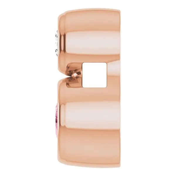 Bezel-Set Necklace or Slide Pendant Image 3 Rasmussen Jewelers Spanish Fork, UT