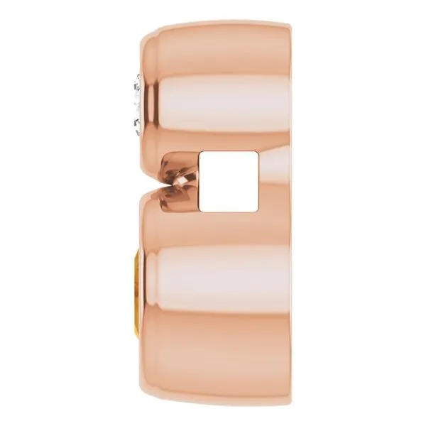 Bezel-Set Necklace or Slide Pendant Image 3 Arnold's Jewelry and Gifts Logansport, IN