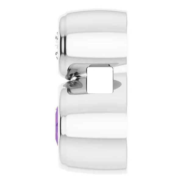 Bezel-Set Necklace or Slide Pendant Image 3 Cherry Street Jewelers Tulsa, OK