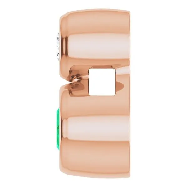 Bezel-Set Necklace or Slide Pendant Image 3 Cherry Street Jewelers Tulsa, OK