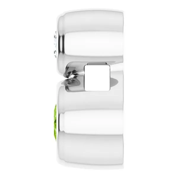 Bezel-Set Necklace or Slide Pendant Image 3 Hopman Jewelers Elkhart, IN