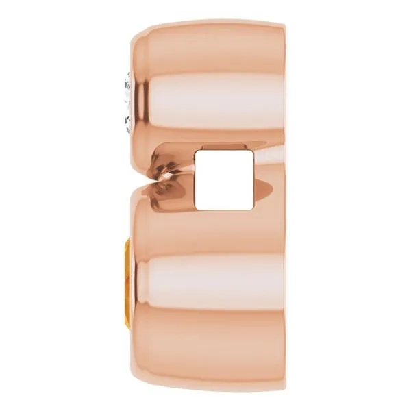 Bezel-Set Necklace or Slide Pendant Image 3 Cherry Street Jewelers Tulsa, OK