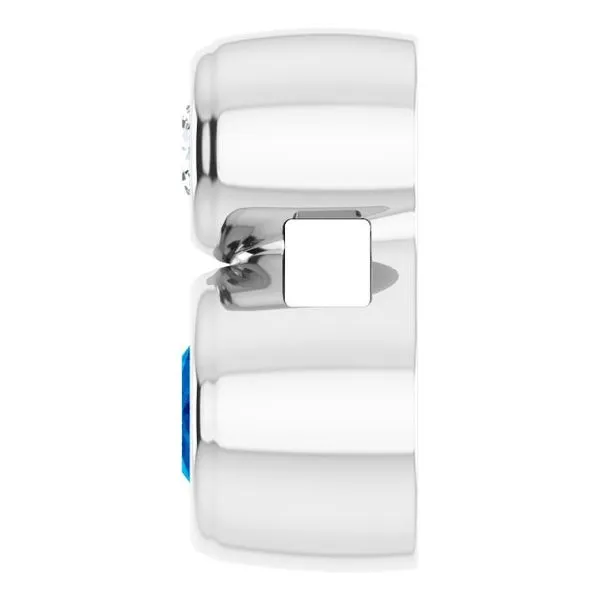 Bezel-Set Necklace or Slide Pendant Image 3 Delfine's Jewelry Charleston, WV