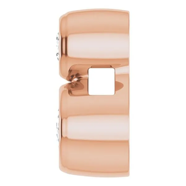 Bezel-Set Necklace or Slide Pendant Image 3 Delfine's Jewelry Charleston, WV