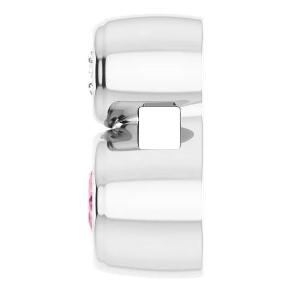 Bezel-Set Necklace or Slide Pendant Image 3 James & Williams Jewelers Berwyn, IL