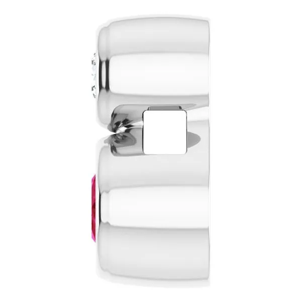 Bezel-Set Necklace or Slide Pendant Image 3 Rasmussen Jewelers Spanish Fork, UT