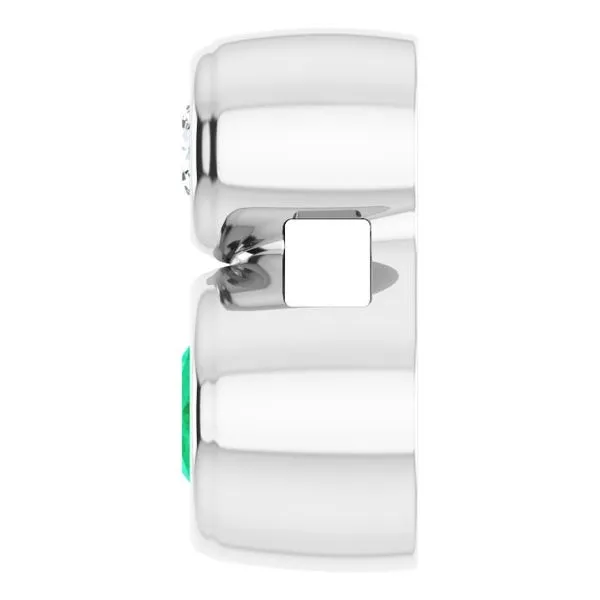 Bezel-Set Necklace or Slide Pendant Image 3 Delfine's Jewelry Charleston, WV