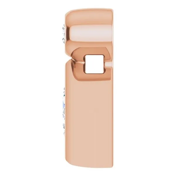 Bezel-Set Necklace or Slide Pendant Image 3 Rasmussen Jewelers Spanish Fork, UT