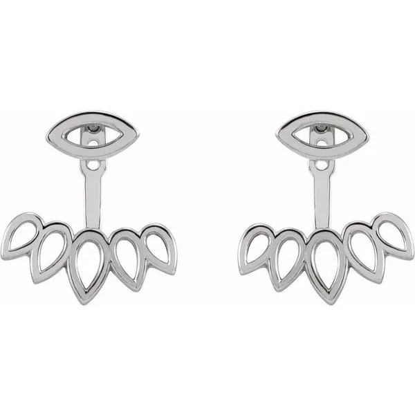 Geometric Stud Earrings & Ear Jackets Image 2 Hopman Jewelers Elkhart, IN