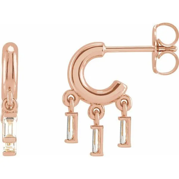 Fringe Hoop Earrings Hopman Jewelers Elkhart, IN