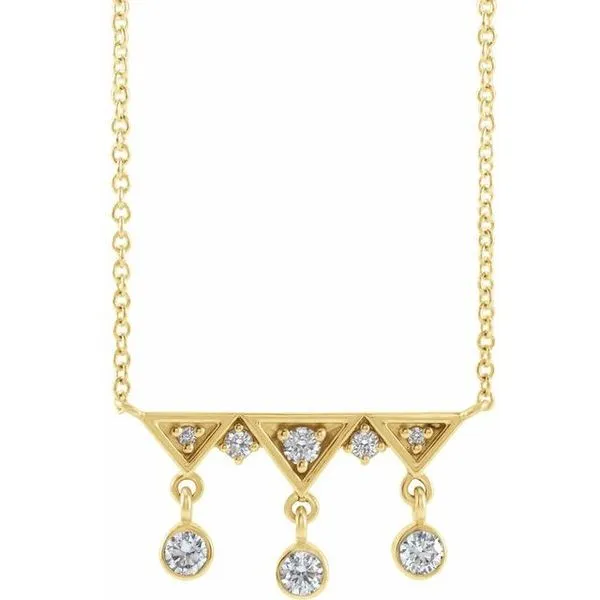 Fringe Bar Necklace Hopman Jewelers Elkhart, IN