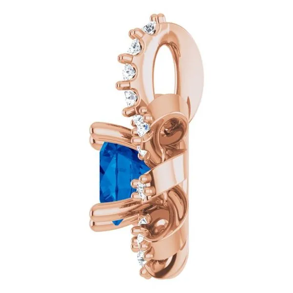 Halo-Style Pendant Image 3 Boyd Jewelers Wesley Chapel, FL