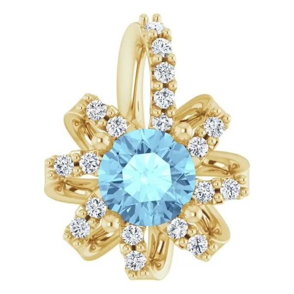 Halo-Style Pendant D'Errico Jewelry Scarsdale, NY