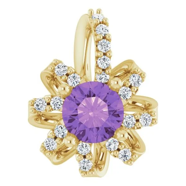 Halo-Style Pendant James & Williams Jewelers Berwyn, IL