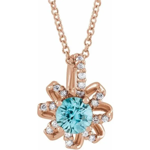 Halo-Style Necklace James & Williams Jewelers Berwyn, IL