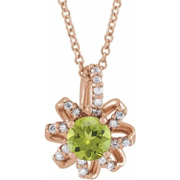 Halo-Style Necklace James & Williams Jewelers Berwyn, IL