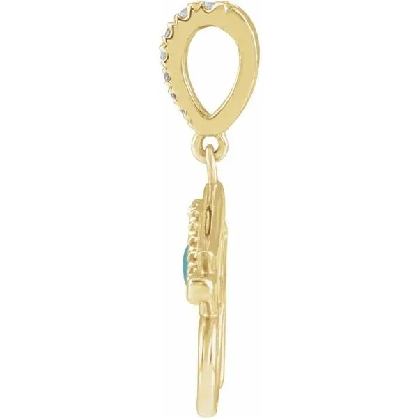 Eye of Horus Pendant Image 2 J. Meredith Jewelers Delafield, WI