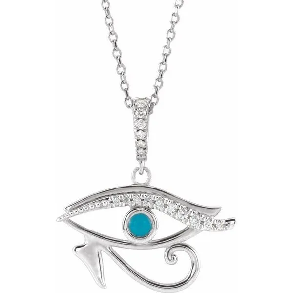 Eye of Horus Necklace James & Williams Jewelers Berwyn, IL